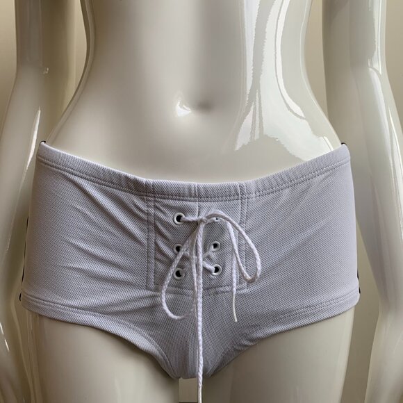 Billabong white boy leg short shorts bikini - Picture 5 of 8